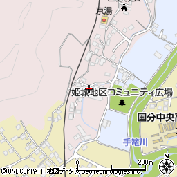 鹿児島県霧島市国分姫城2903周辺の地図