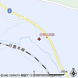 鹿児島県曽於市財部町北俣5052周辺の地図