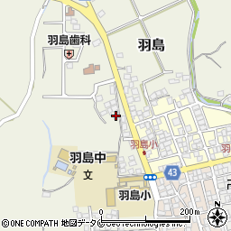 鹿児島県いちき串木野市羽島5234周辺の地図