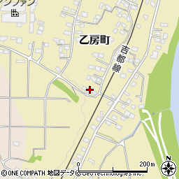 宮崎県都城市乙房町235周辺の地図