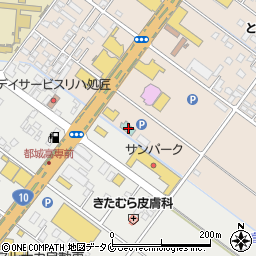 宮崎県都城市都北町5819周辺の地図