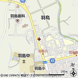 鹿児島県いちき串木野市羽島5009周辺の地図