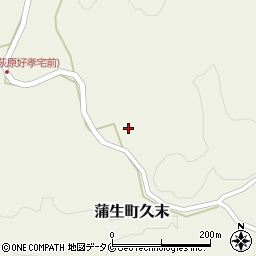 鹿児島県姶良市蒲生町久末1648周辺の地図