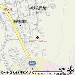 鹿児島県霧島市隼人町姫城2641周辺の地図