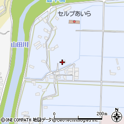 鹿児島県姶良市豊留589周辺の地図