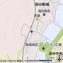 鹿児島県霧島市国分姫城2931周辺の地図