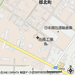 宮崎県都城市都北町1703-1周辺の地図