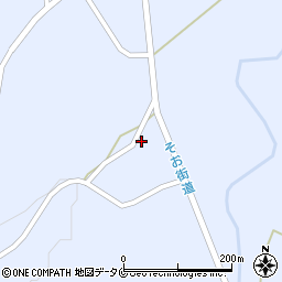 鹿児島県曽於市財部町北俣5497周辺の地図