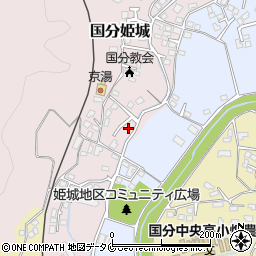 鹿児島県霧島市国分姫城2947周辺の地図