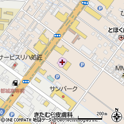 宮崎県都城市都北町5814周辺の地図