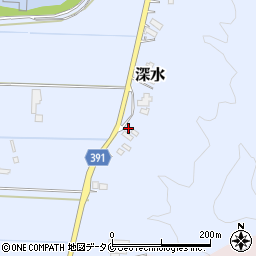 鹿児島県姶良市深水479周辺の地図