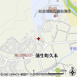 鹿児島県姶良市蒲生町久末577周辺の地図