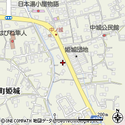 鹿児島県霧島市隼人町姫城2503周辺の地図