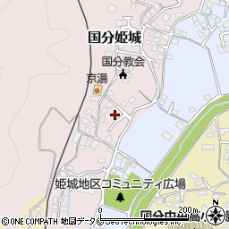 鹿児島県霧島市国分姫城2955周辺の地図