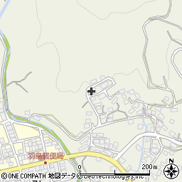 鹿児島県いちき串木野市羽島4184-14周辺の地図