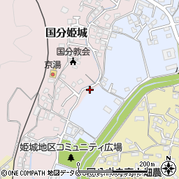 鹿児島県霧島市国分姫城2941周辺の地図