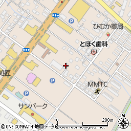 宮崎県都城市都北町5786-2周辺の地図