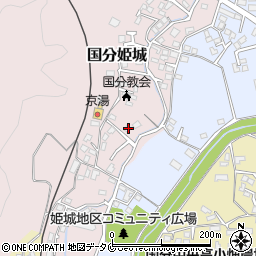鹿児島県霧島市国分姫城2946周辺の地図