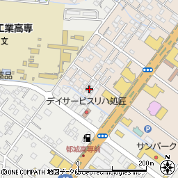 宮崎県都城市都北町6247-3周辺の地図