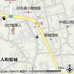 鹿児島県霧島市隼人町姫城2501周辺の地図