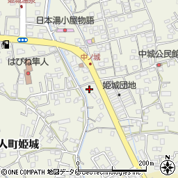 鹿児島県霧島市隼人町姫城2502周辺の地図