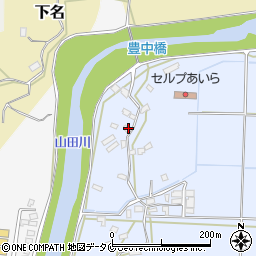 鹿児島県姶良市豊留666周辺の地図