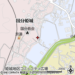 鹿児島県霧島市国分姫城3058周辺の地図