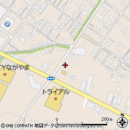 宮崎県都城市都北町5910-2周辺の地図