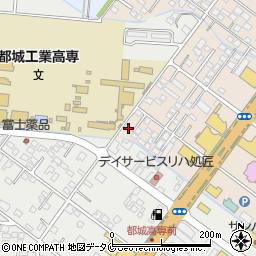 宮崎県都城市都北町6243-1周辺の地図