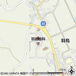 鹿児島県いちき串木野市羽島5195周辺の地図