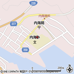 宮崎市立内海小学校周辺の地図