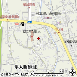 鹿児島県霧島市隼人町姫城1047周辺の地図