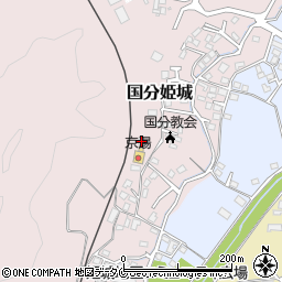 鹿児島県霧島市国分姫城2975周辺の地図