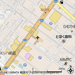 ＨｏｎｄａＣａｒｓ宮崎都城中央店周辺の地図