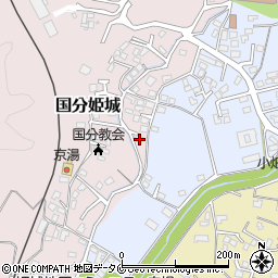 鹿児島県霧島市国分姫城3060周辺の地図