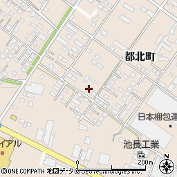宮崎県都城市都北町5879-3周辺の地図