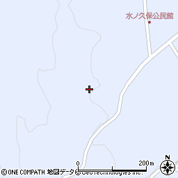 鹿児島県曽於市財部町北俣5538周辺の地図