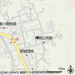 鹿児島県霧島市隼人町姫城2525周辺の地図