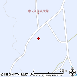 鹿児島県曽於市財部町北俣5521周辺の地図