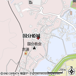 鹿児島県霧島市国分姫城3039周辺の地図
