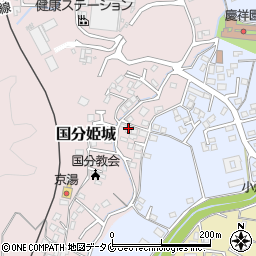 鹿児島県霧島市国分姫城3064周辺の地図