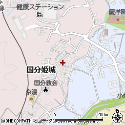 鹿児島県霧島市国分姫城3066周辺の地図