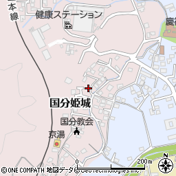 鹿児島県霧島市国分姫城3026周辺の地図