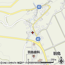 鹿児島県いちき串木野市羽島5161周辺の地図