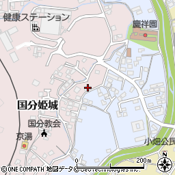 鹿児島県霧島市国分姫城3068周辺の地図
