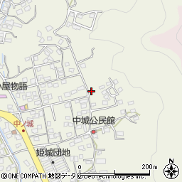 鹿児島県霧島市隼人町姫城2608周辺の地図