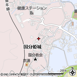 鹿児島県霧島市国分姫城3024周辺の地図