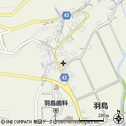 鹿児島県いちき串木野市羽島7572周辺の地図