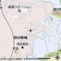 鹿児島県霧島市国分姫城3034周辺の地図