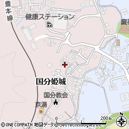 鹿児島県霧島市国分姫城3021周辺の地図